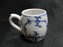 Blue Onion Pattern, No Mark: Small Handled 2" Tall Cup, As Is