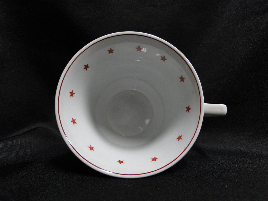 Wedgwood American Eagle, Red/Rust: Cup & Saucer Set (s), 2 5/8", As Is