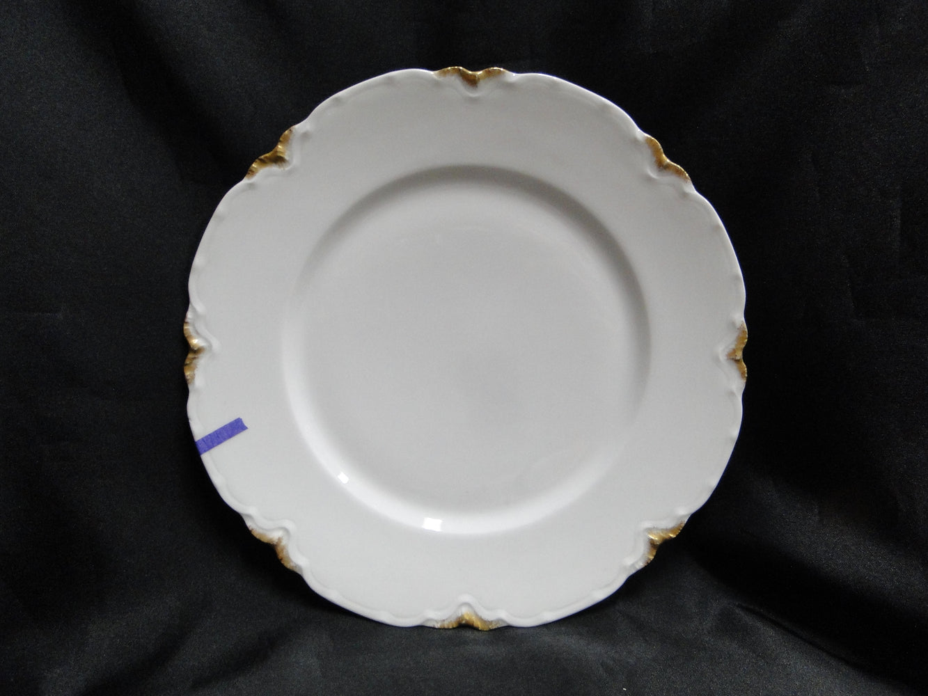 Haviland (Limoges) Schleiger 23, Gold Daubs: Dinner Plate (s), 9 5/8", As Is