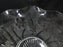 Jeannette Glass Iris & Herringbone Clear: Ruffled Salad Bowl, 9 1/2", As Is