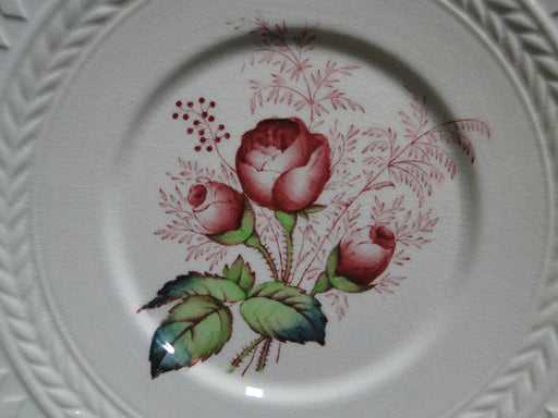 Copeland Spode's Mansard Lady Anne, Pink Roses: 7 3/8" Cream Soup Saucer Only