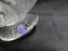 Jeannette Glass Iris & Herringbone Clear: Low Sherbet (s), 2 1/4" Tall, As Is