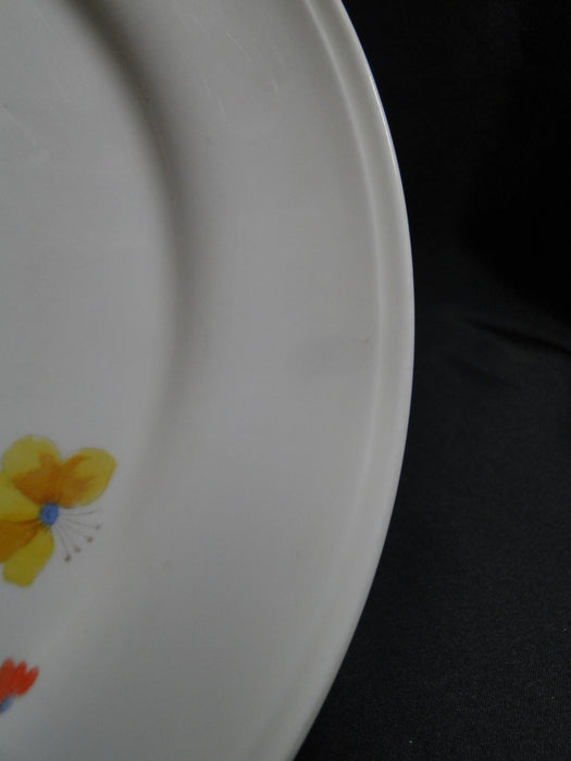 Mikasa Just Flowers, Pink/Blue/Yellow Flowers: Dinner Plate (s), 10 1/2", As Is