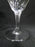Val St. Lambert Riviera, 9 Cut Thumbprints: Water or Wine Goblet, 6 1/4"
