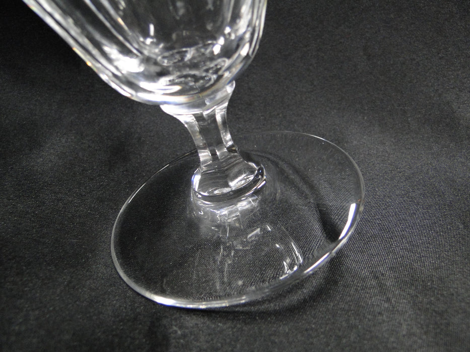 Val St. Lambert Riviera, 10 Cut Thumbprints: Iced Tea (s), 7 1/8" Tall
