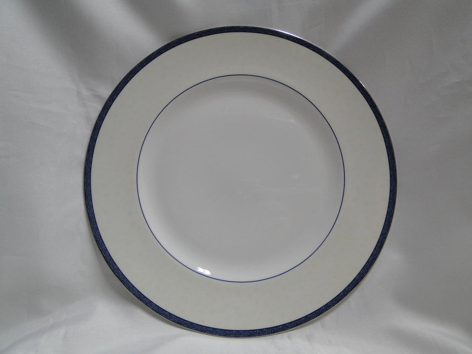 Wedgwood Empress, Blue Band, Cream Rim: Dinner Plate, 10 3/4"