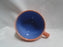 Lindt-Stymeist Colorways: Cup & Saucer Set, Blue & Salmon, 2 1/4"