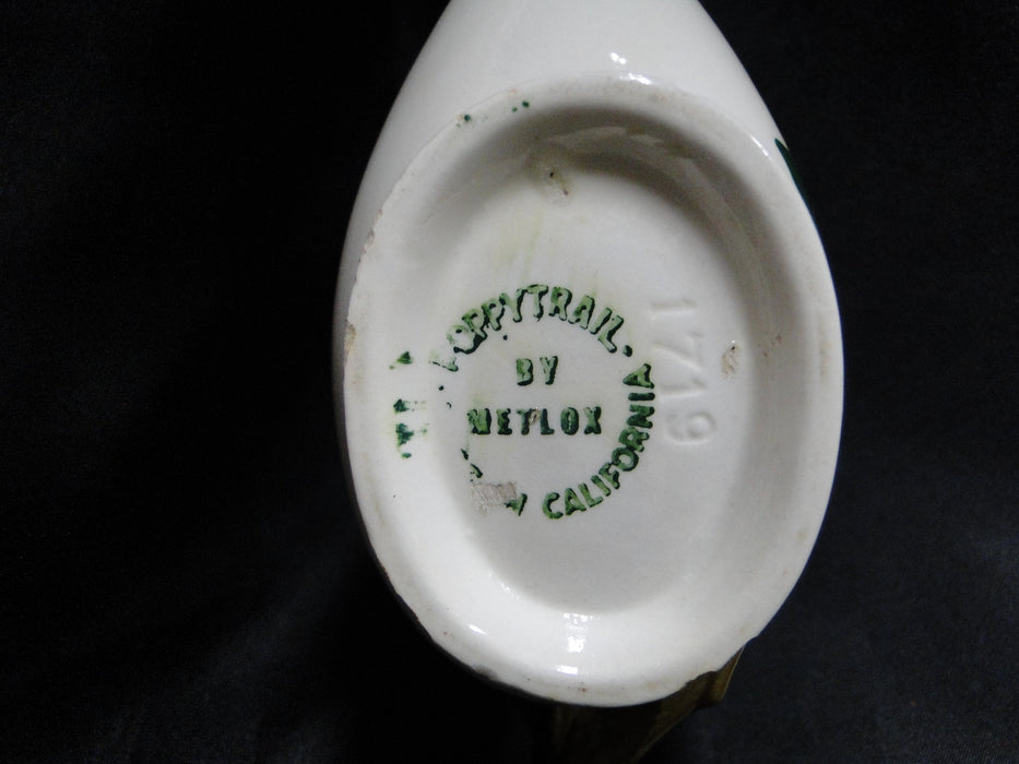Metlox Poppytrail California Ivy: Creamer / Cream Pitcher, 3" Tall, As Is