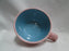 Lindt-Stymeist Colorways: Cup & Saucer Set, Turquoise & Pink, 2 1/4"