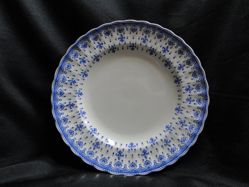 Spode Fleur de Lis / Lys Blue: Luncheon Plate (s), 8 7/8"