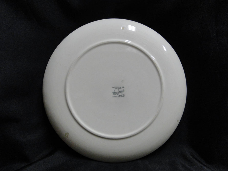 Metlox Poppytrail California Ivy: Luncheon Plate, 9 3/8", Crazing