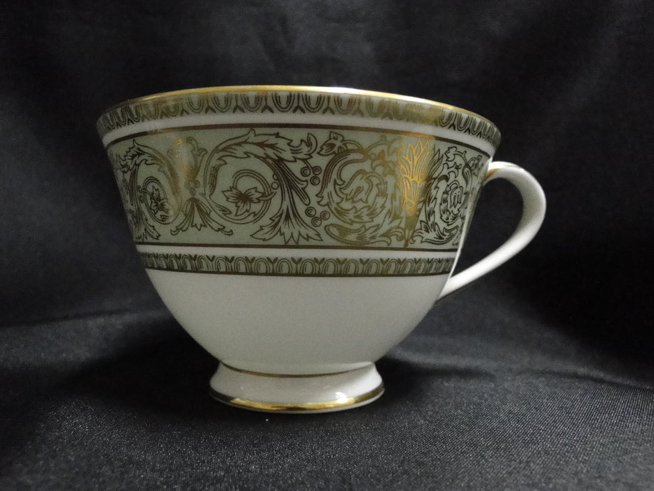 Royal Doulton English Renaissance, Green Scrolls: 2 1/2" Cup Only, No Saucer
