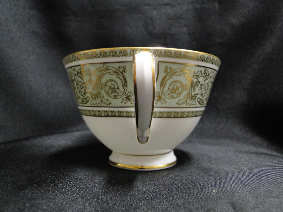 Royal Doulton English Renaissance, Green Scrolls: 2 1/2" Cup Only, No Saucer