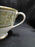 Royal Doulton English Renaissance, Green Scrolls: 2 1/2" Cup Only, No Saucer