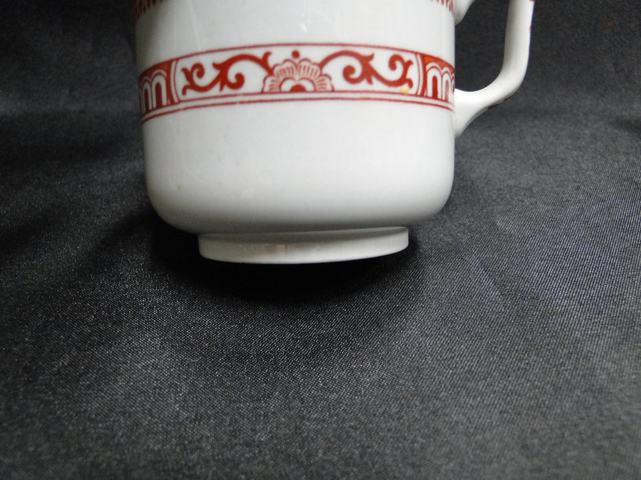 Spode Heritage Red, Eagle, New Stone: Demitasse Cup & Saucer Set (s), 2 1/2"
