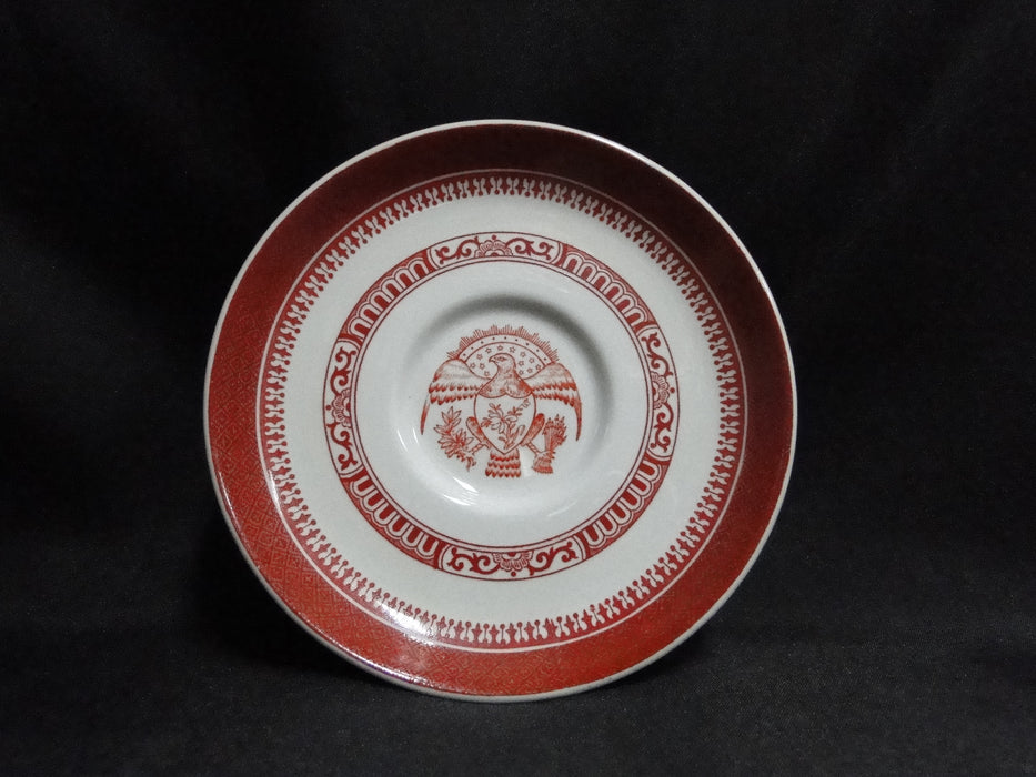 Spode Heritage Red, Eagle, New Stone: Demitasse Cup & Saucer Set (s), 2 1/2"