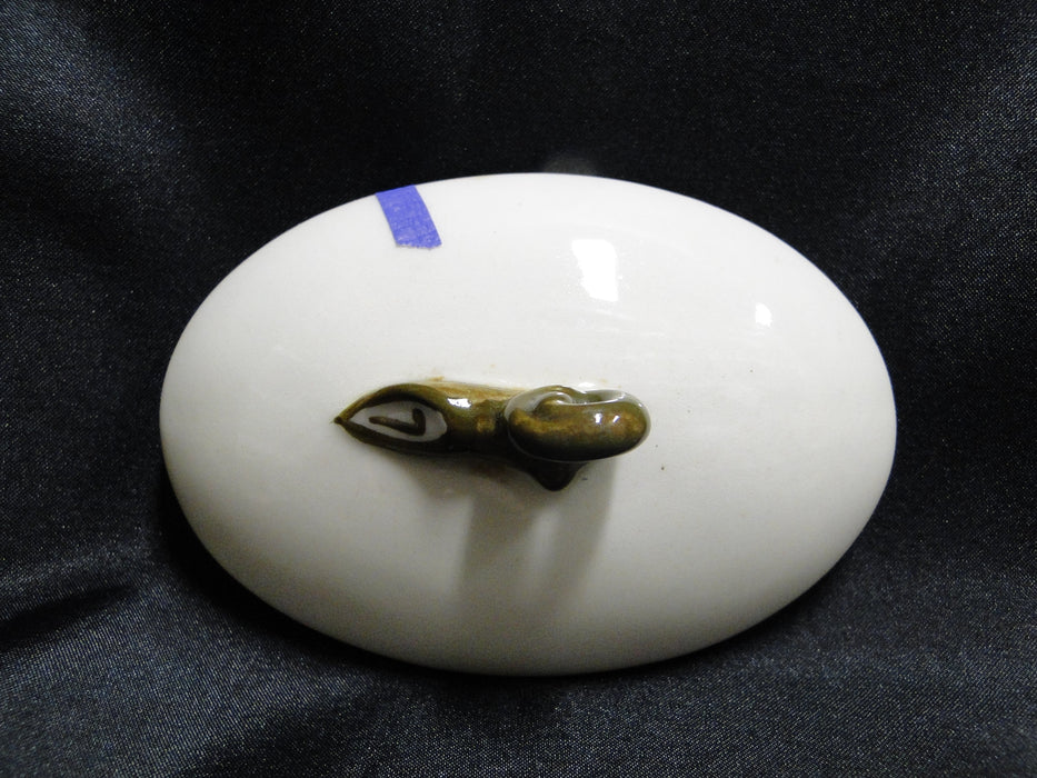 Metlox Poppytrail California Ivy: Sugar Bowl & Lid, 4" Tall, As Is