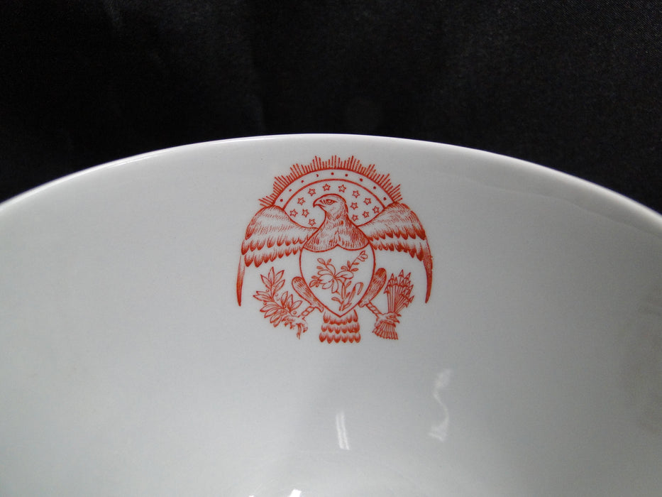 Spode Heritage Red, Eagle, New Stone: Cup & Saucer Set (s), 2 5/8" Tall