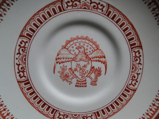 Spode Heritage Red, Eagle, New Stone: 5 3/4" Saucer (s) Only, No Cup