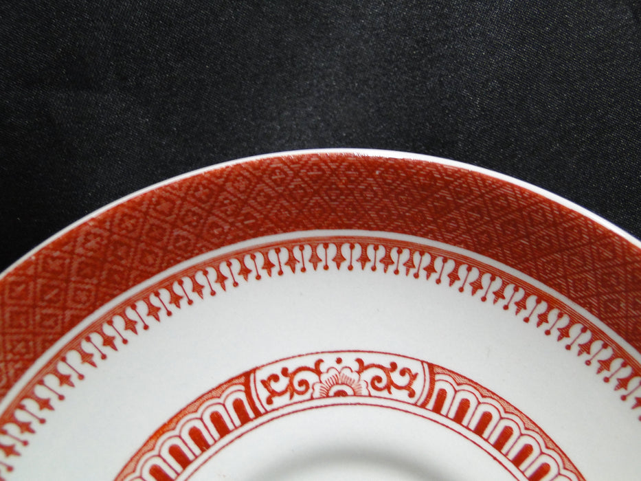 Spode Heritage Red, Eagle, New Stone: 5 3/4" Saucer (s) Only, No Cup