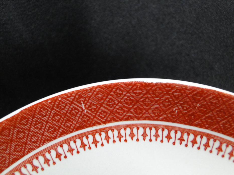 Spode Heritage Red, Eagle, New Stone: 5 3/4" Saucer (s) Only, No Cup