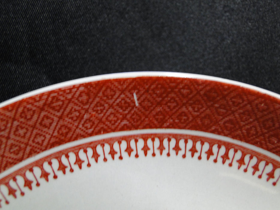 Spode Heritage Red, Eagle, New Stone: 5 3/4" Saucer (s) Only, No Cup