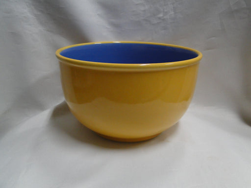 Lindt-Stymeist Colorways: Round Serving Bowl, Blue & Yellow, 8 1/8" x 4 7/8"