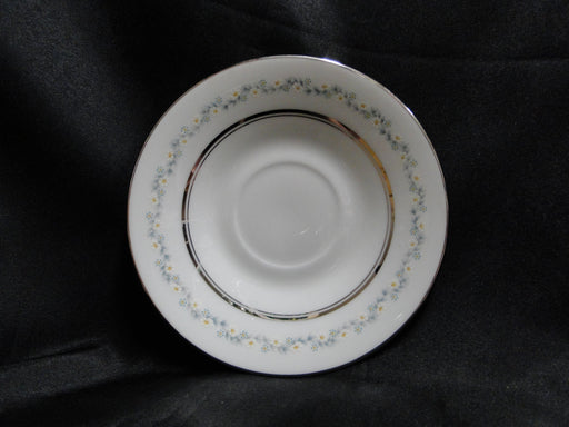 Oxford (Lenox) Holyoke, Daisies, Gray & Blue Leaves: 6" Saucer (s) Only, No Cup