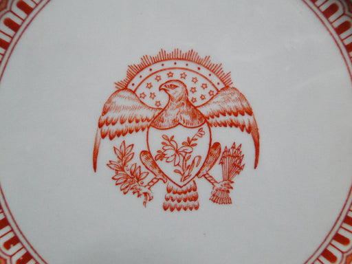 Spode Heritage Red, Eagle, New Stone: Bread Plate (s), 6"