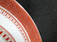 Spode Heritage Red, Eagle, New Stone: 7" Cream Soup Saucer Only, No Bowl, Faded