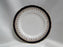 Aynsley Leighton Scalloped, Cobalt & Gold Bands: Bread Plate, 6 1/2"