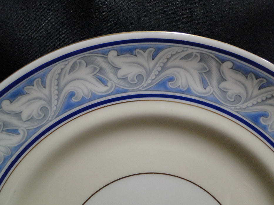 Royal Doulton The Tewkesbury, Scrolls on Blue Rim: Dinner Plate (s), 10 5/8"