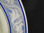 Royal Doulton The Tewkesbury, Scrolls on Blue Rim: Dinner Plate (s), 10 5/8"