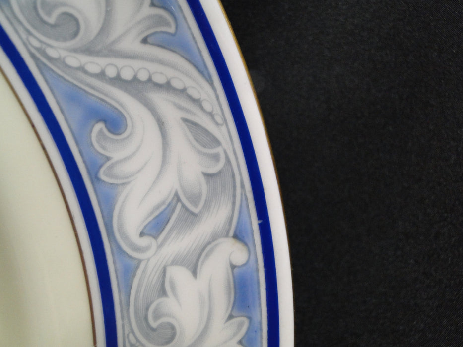 Royal Doulton The Tewkesbury, Scrolls on Blue Rim: Dinner Plate (s), 10 5/8"