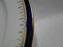 Aynsley Leighton Smooth, Cobalt & Gold Bands: Dinner Plate (s), 10 1/2", Lt Wear