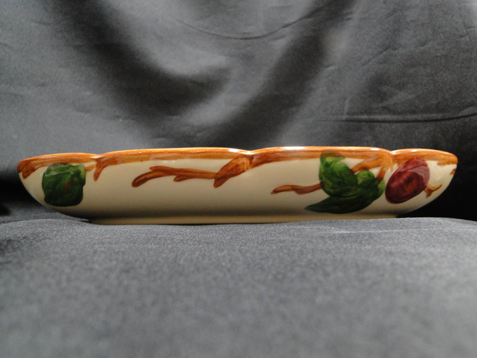 Franciscan Apple, USA: Relish Dish, 10" x 4 1/2" x 1.5" Tall