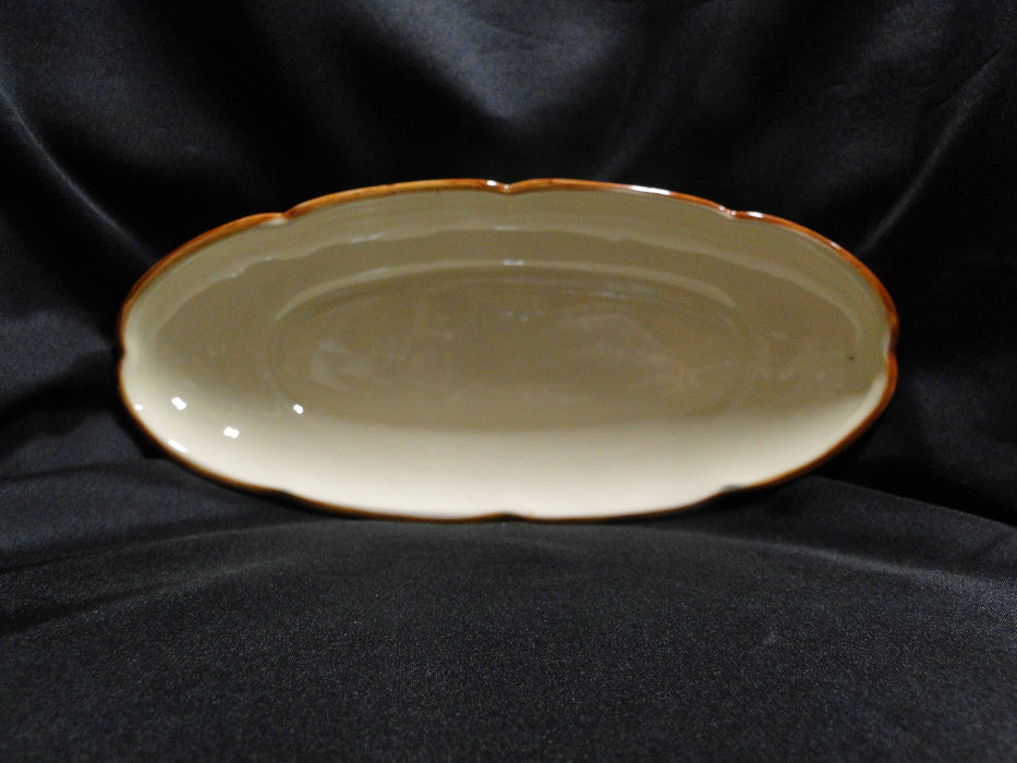 Franciscan Apple, USA: Relish Dish, 10" x 4 1/2" x 1.5" Tall