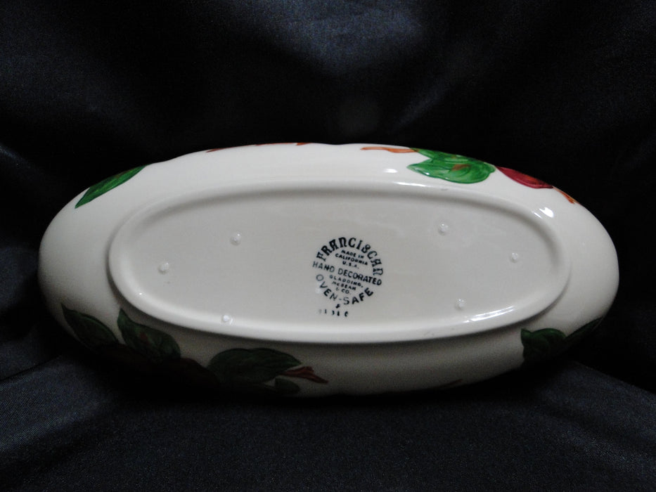 Franciscan Apple, USA: Relish Dish, 10" x 4 1/2" x 1.5" Tall