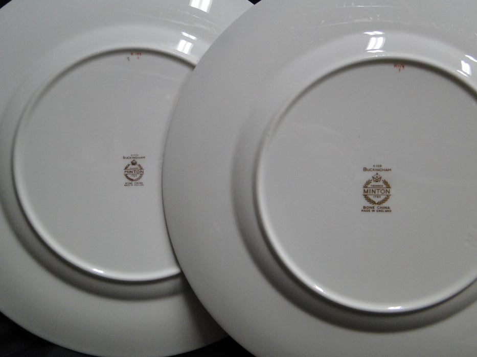 Minton Buckingham, Encrusted Gold Trim, Cream Rim: Dinner Plate (s), 10 3/4"