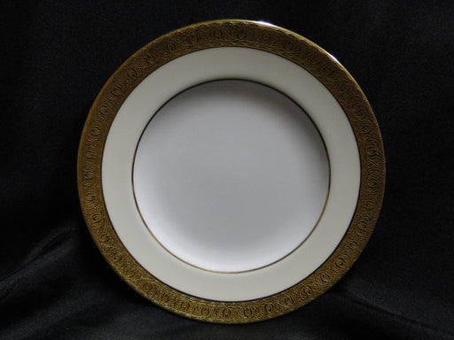 Minton Buckingham, Encrusted Gold Trim, Cream Rim: Bread Plate (s), 6 1/8"