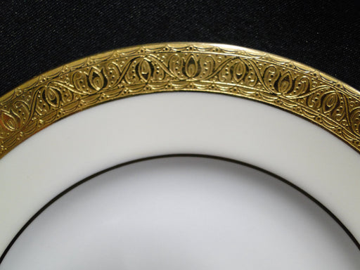 Minton Buckingham, Encrusted Gold Trim, Cream Rim: Bread Plate (s), 6 1/8"