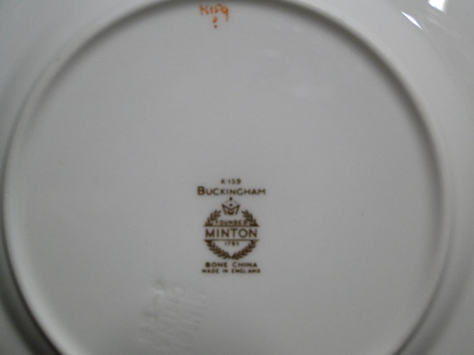 Minton Buckingham, Encrusted Gold Trim, Cream Rim: Bread Plate (s), 6 1/8"