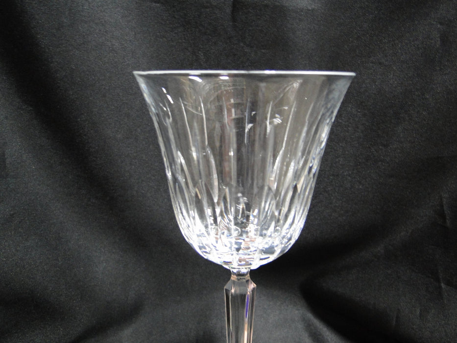 Mikasa Park Avenue, Vertical Cuts: Water or Wine Goblet (s), 8 3/8", As Is