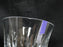 Mikasa Park Avenue, Vertical Cuts: Wine Glass, 8" Tall, As Is