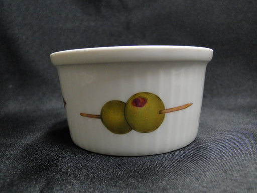 Royal Worcester Evesham "M", No Trim, Microwave Safe, Fruit: Ramekin, 3 1/4"