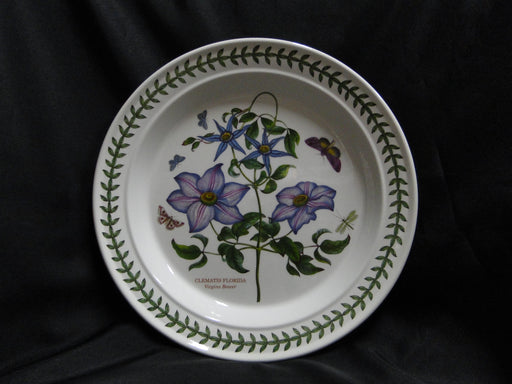 Portmeirion Botanic Garden: Dinner Plate, 10 1/2", Virgins Bower, Britain
