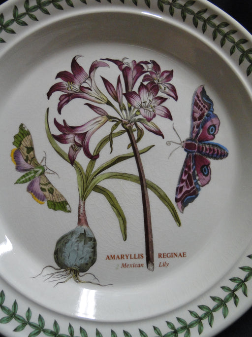 Portmeirion Botanic Garden: Dinner Plate, 10 1/2", Mexican Lily, Crazing England