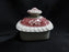 Copeland Spode's Tower Pink, Flowers & Scene: Coffee Pot & Lid, 8 1/4", Crazing