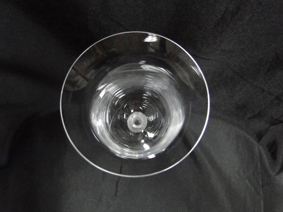 Sasaki Isabelle, Frosted Ball on Stem: Water or Wine Goblet (s), 9 1/8" Tall