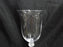 Sasaki Isabelle, Frosted Ball on Stem: Water or Wine Goblet, 9 1/8" Tall, As Is